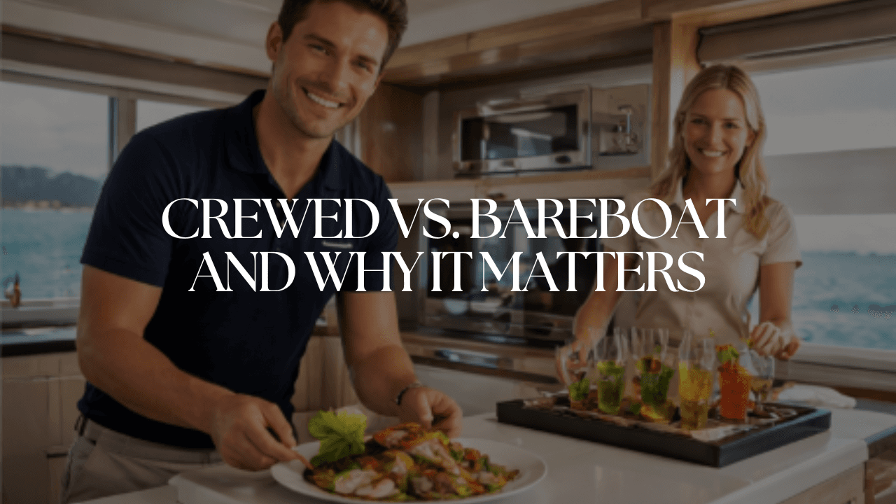 Crewed Yacht Charter vs Bareboat: What You Need to Know