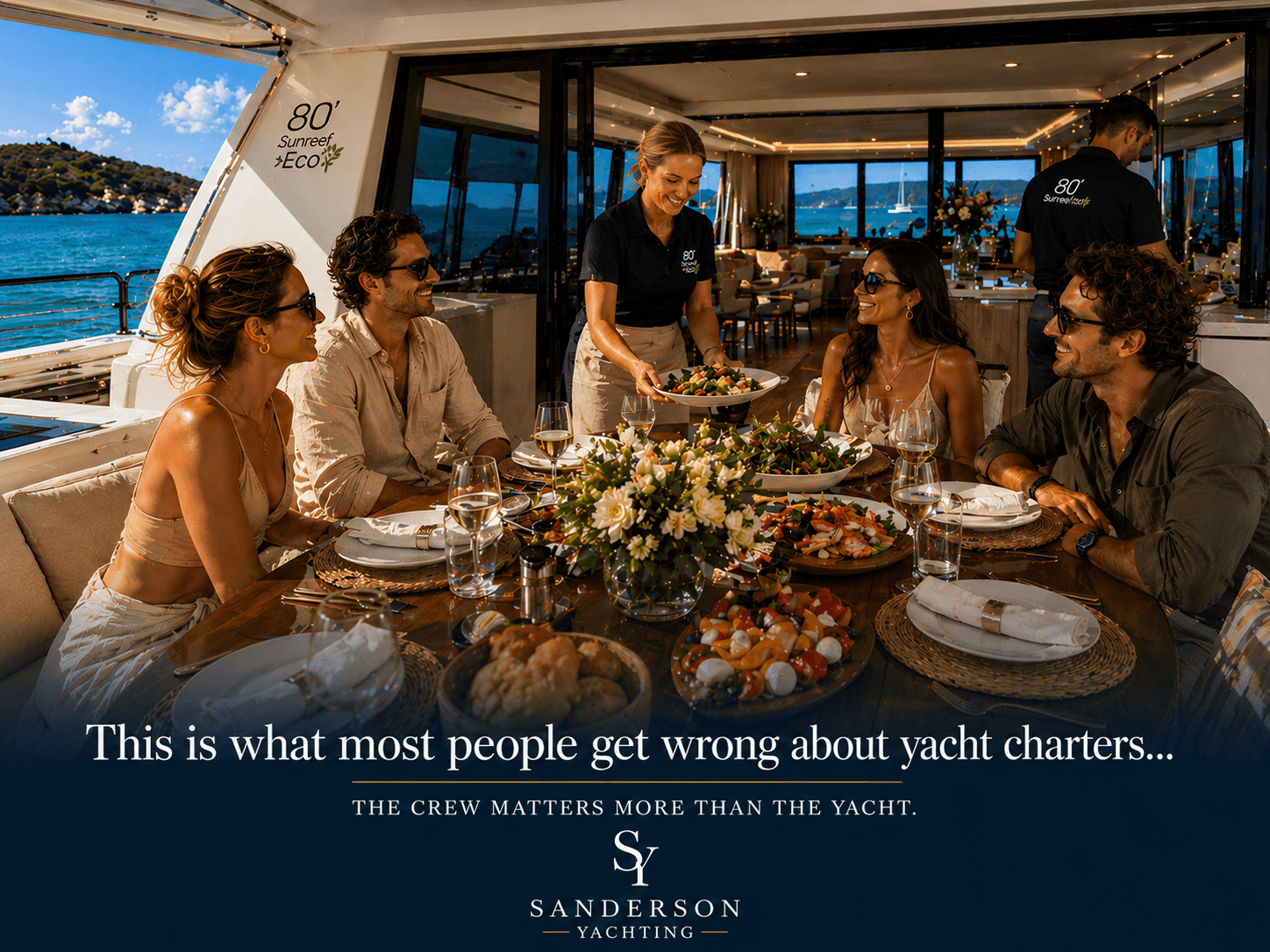 Why Is the Crew So Important To Your Yacht Charter Experience?