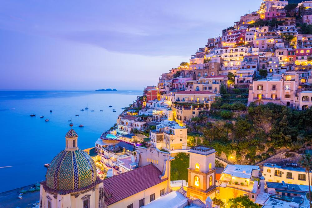Italy yacht charter destination. amalfi coast